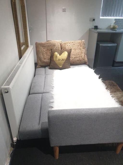Апартаменты A Cosy Deluxe Size Studio With Queen Size And Sofa Bed Лидс Экстерьер фото